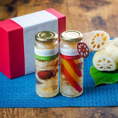 ふるさと納税 鳴門市 鳴門ピクルス花レンコン 2本