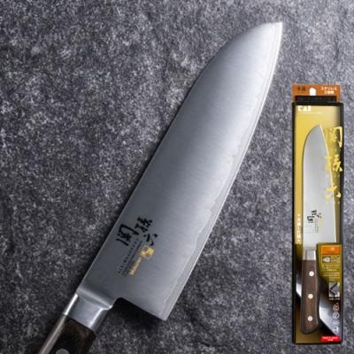 ふるさと納税 関市 &lt;湿式砥石を使用した本格刃付&gt; ◇貝印 関孫六 木蓮 三徳 165mm