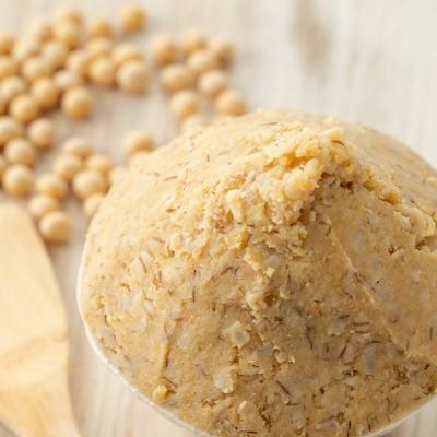 ふるさと納税 薩摩川内市 でけたはな 麦みそ(4kg)麦味噌 AS-130