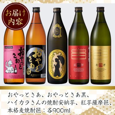 ふるさと納税 曽於市 岩川特選飲みくらべセット!900mlが5本届く! |  | 01