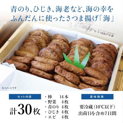 ふるさと納税 南さつま市 【本場 鹿児島】さつま揚げ 「海」(5種 30個) |  | 02