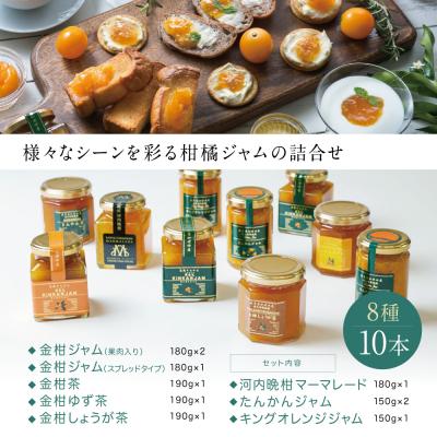 ふるさと納税 南さつま市 【鹿児島県南さつま市産】柑橘ジャム詰め合わせ10本(8種) 清木場果樹園 |  | 03