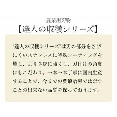 ふるさと納税 関市 達人の収穫シリーズ【万能収穫鎌】 野菜の収穫,草刈りなどに!農業用刃物 |  | 02