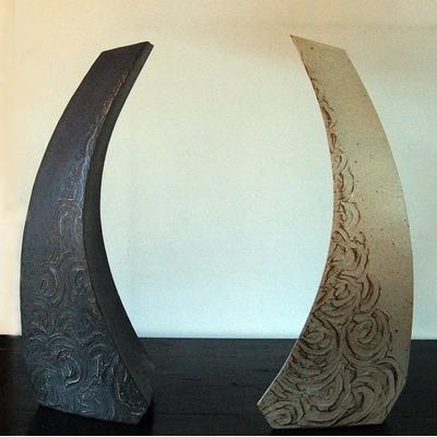 ふるさと納税 神埼市 花器 A 白・黒セット (H038123)
