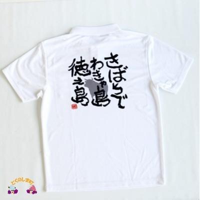 ふるさと納税 徳之島町 shimaオリジナルDryポロシャツ(きばらでわきゃ島)