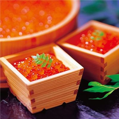 ふるさと納税 紋別市 オホーツク産ほたて貝柱(400g)とますいくら醤油(200g)セットの画像