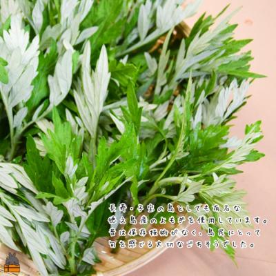 ふるさと納税 徳之島町 徳之島のよもぎの葉をたっぷり使用した“濃い