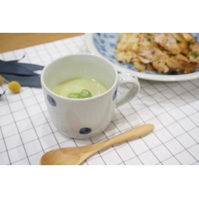 ふるさと納税 松前町 梅乃瀬窯 水玉もようのマグカップセット(2個)