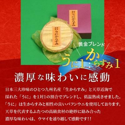ふるさと納税 天草市 天草産うにからすみ　化粧箱入　50g_S002-008A |  | 01