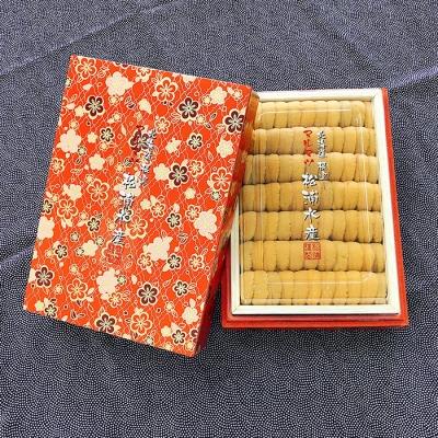 ふるさと納税 根室市 [年内配送可]エゾバフンウニ(黄系)約250g(化粧箱赤入)[11月下旬以降発送]