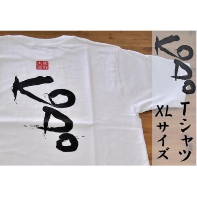 ふるさと納税 熊野市 熊野古道Tシャツ[KODOTシャツ・白・XLサイズ]綿100%