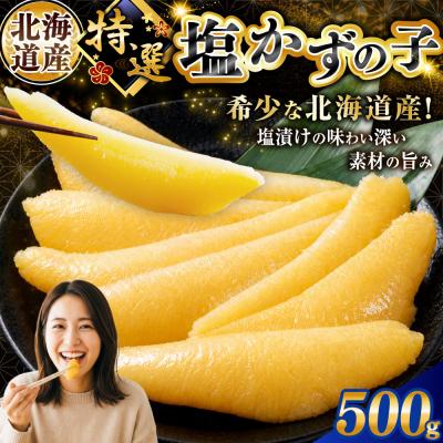 ふるさと納税 釧路市 北海道産 塩数の子 500g 北海道 釧路市 マルア阿部商店 特選 | 