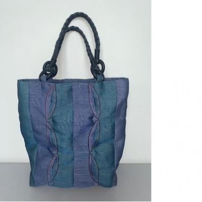 ふるさと納税 飯能市 畳屋さんのヘリバッグ[ツートンバッグ]