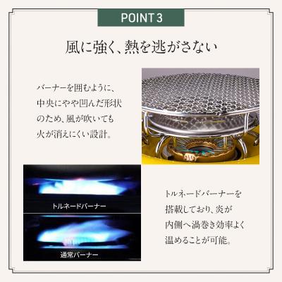 ふるさと納税 加西市 【在庫限り!】アラジン 緑 ポータブルガスコンロ[No5698-0736] |  | 03