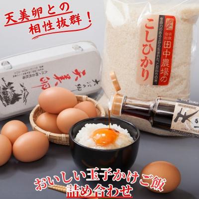 ふるさと納税 八頭町 [天美卵]おいしい玉子かけご飯詰め合わせ