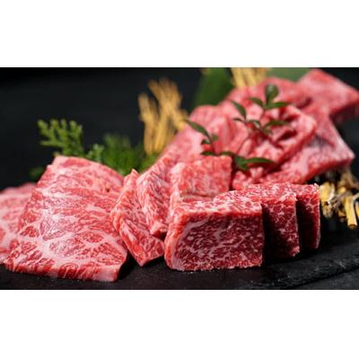 ふるさと納税 八頭町 [鳥取和牛]赤身&amp;霜降り焼肉用切り落とし