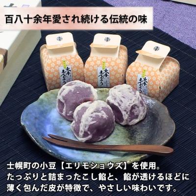 ふるさと納税 士幌町 北海道 大手まんぢゅう 10個 まんじゅう 士幌産小豆使用 伝統のお饅頭 十勝 士幌町【M01】 |  | 01