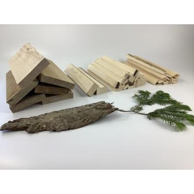 ふるさと納税 広尾町 サンタランドウッドソロキャンプバーベキュー用焚き付けセット(E)_2