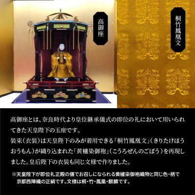 ふるさと納税 碧南市 希少!限定20セット　令和即位の礼　天皇陛下玉座　高御座記念雛人形　H067-177 |  | 02