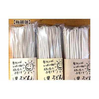 ふるさと納税 飯能市 自然豊かな奥武蔵で育った小麦で作ったうどん(乾麺)[極細麺]