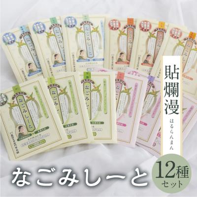 ふるさと納税 下呂市 貼爛漫セットB(下呂膏物語なごみしーと4枚×12種の香り)アロマ 美容 リラックス[1-9]