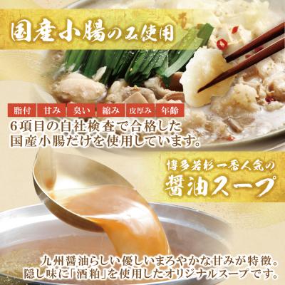 ふるさと納税 福智町 【訳あり】博多若杉 牛もつ鍋10人前(2人前×5セット) |  | 02