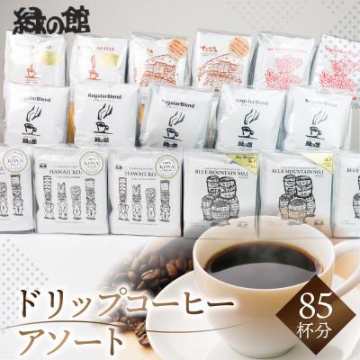 ふるさと納税 下呂市 ドリップコーヒーアソート85杯分 珈琲 ドリップバック[17-19]