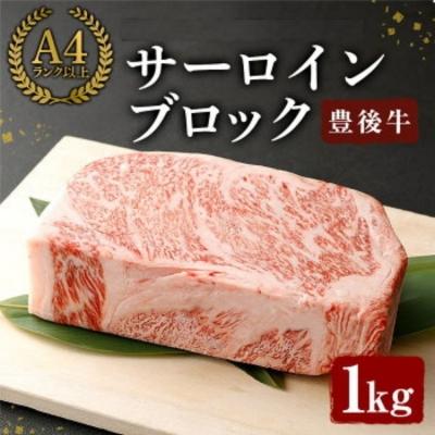 ふるさと納税 宇佐市 豊後牛サーロインブロック [106402600][まるひで]