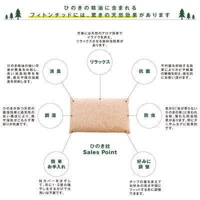 ふるさと納税 下呂市 ひのきが香る「ひのき枕」【高級 東濃ひのき100%】【43-8】 |  | 02