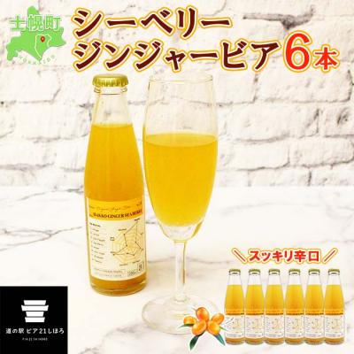 ふるさと納税 士幌町 シーベリージンジャービア 200ml×6本 ノンアルコール すっきり辛口 十勝 士幌町[L22]