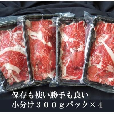 ふるさと納税 淡路市 淡路牛 切り落とし1.2kg (300g×4パック)【2026年11月より順次発送】　ao05170 |  | 01