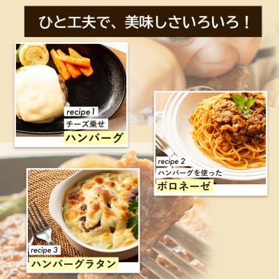 ふるさと納税 淡路市 淡路島たまねぎプレミアムハンバーグ 牛肉100%　150g×10個　ai01136 |  | 03