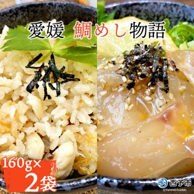 ふるさと納税 西予市 <愛媛 鯛めし物語(2袋)> 魚 丼 郷土料理 食べ比べ