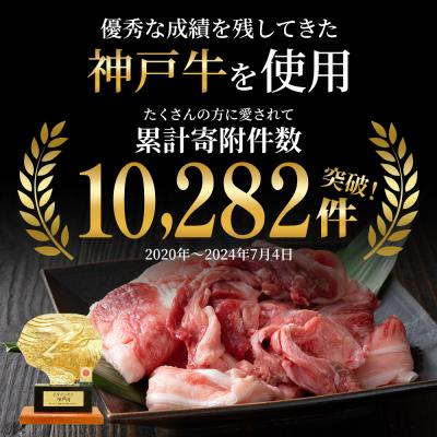 ふるさと納税 加西市 【最短4日以内発送】 神戸牛 すじ肉 3P セット 600g [No5698-0866] |  | 01