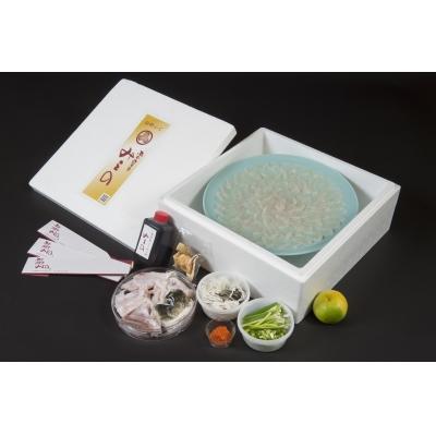 ふるさと納税 臼杵市 ふぐ料理・うなぎ料理専門店!「四季亭みえの」とらふぐセット(3〜4人前)_1