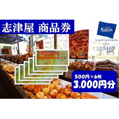 ふるさと納税 京都市 [志津屋]パンお買い物利用券 3,000円分 [ 京都 ベーカリー 有名店 商品券 割引 チケット