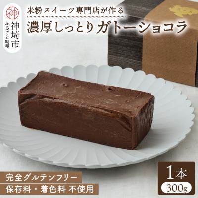 ふるさと納税 神埼市 グルテンフリー専門店のつくる[濃厚しっとりガトーショコラ] (H053300)