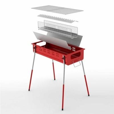 ふるさと納税 三条市 少煙バーベキューコンロセット キャンプ アウトドア BBQ [グリーンライフ] 【025P012】_1
