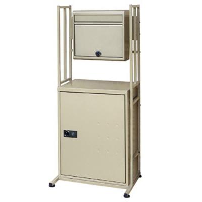 ふるさと納税 三条市 非常開錠機能付き宅配ボックス薄型ポストセット