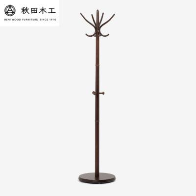 ふるさと納税 湯沢市 [秋田木工]コートスタンド「No.45」[曲木の大胆なデザイン][E7401]