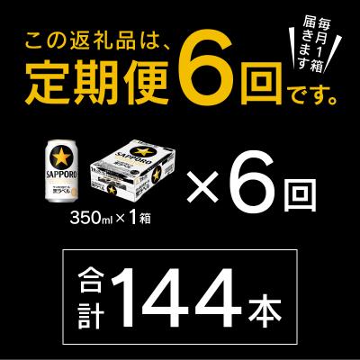 ふるさと納税 焼津市 【定期便 6回】黒ラベルビール 350ml×1箱(24缶)(T0120-1606d) |  | 02