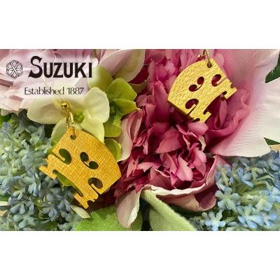 ふるさと納税 大府市 バイオリンの駒で作ったピアス