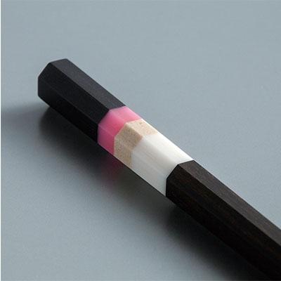 ふるさと納税 三条市 八角箸(はし)黒檀 230mm 箸 贈答用 23cm ミッドナイトパリ[マルナオ]【013P084】 |  | 01