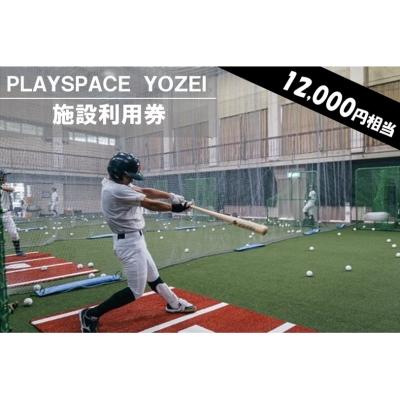 ふるさと納税 薩摩川内市 PLAYSPACE YOZEI 施設利用券(12,000円分) DS-008
