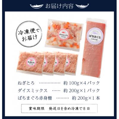 ふるさと納税 焼津市 まぐろ 赤身 ねぎとろ お楽しみ 焼津 詰合せ