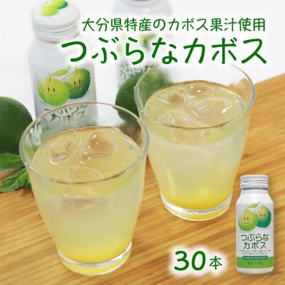 ふるさと納税 豊後高田市 つぶらなカボス(190g×30本)