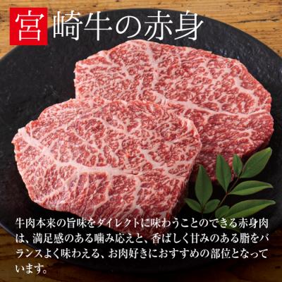 ふるさと納税 高原町 宮崎牛赤身ステーキ(400g)　TF558 |  | 02