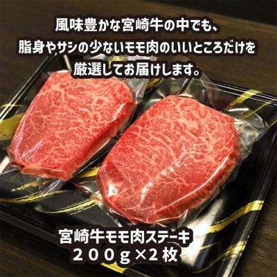 ふるさと納税 高原町 宮崎牛赤身ステーキ(400g)　TF558 |  | 03