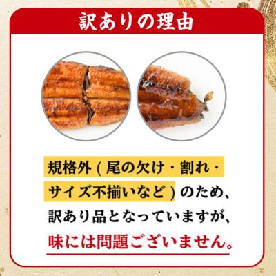 ふるさと納税 いちき串木野市 【訳あり】国産うなぎ(鹿児島県産うなぎ)蒲焼 3尾(約460g超え)【60日以内配送】_1
