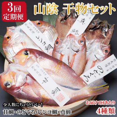 ふるさと納税 出雲市 【定期便3回】海の幸干物セットAを3回お届けします! | 